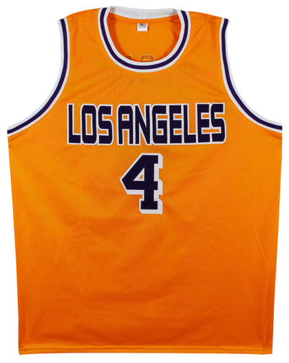 Byron Scott "3x Champ" Authentic Signed Yellow Pro Style Jersey BAS Witnessed