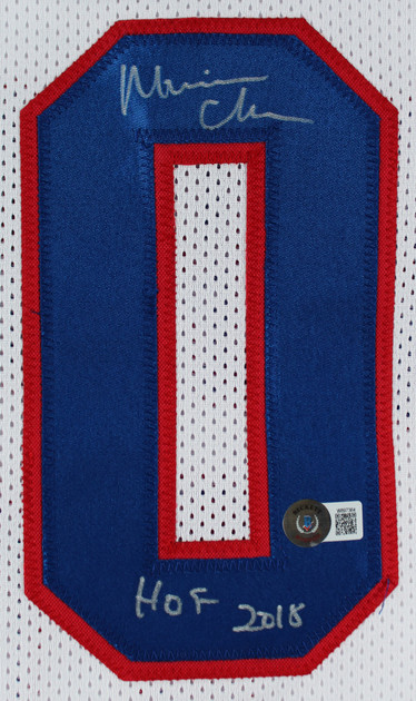 Maurice Cheeks "HOF 2018" Authentic Signed White Pro Style Jersey BAS Witnessed