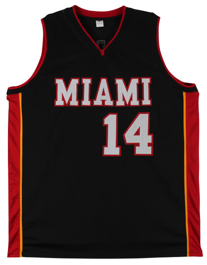 Tyler Herro Authentic Signed Black Pro Style Jersey Autographed JSA 2