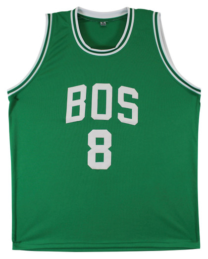 Kristaps Porzingis Authentic Signed Green Pro Style Jersey BAS Witnessed