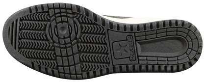 Lakers Magic Johnson Signed Right Black & White Converse Weapon Shoe  BAS Wit 1