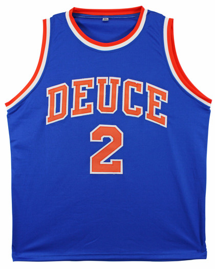 Deuce McBride Authentic Signed Blue Pro Style Jersey Autographed JSA Witness