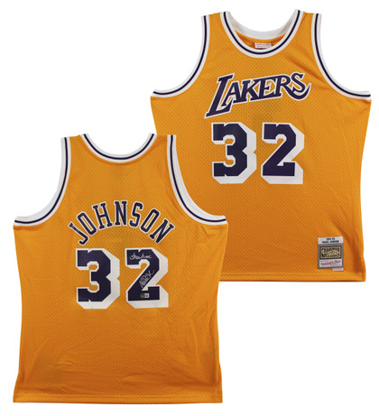 【Key】Lakers Magic JOHNSON レプリカユニフォーム 32 