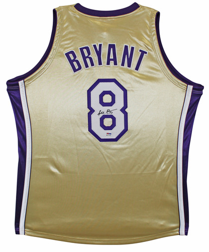 Lakers Kobe Bryant Signed M&N 1996-16 Black Mamba HOF HWC Jersey PSA/DNA #B11731