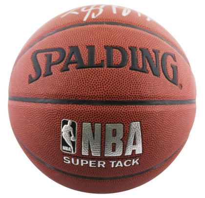 Magic Dwight Howard Authentic Signed Spalding I/O Basketball BAS #BR84341