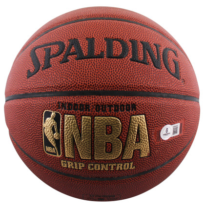 76ers Allen Iverson Authentic Signed Spalding I/O Basketball BAS #BR84346