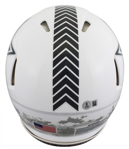 Cowboys Roger Staubach Signed STS III Full Size Speed Proline Helmet BAS Witness