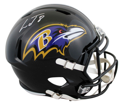 Ravens Lamar Jackson Authentic Signed Full Size Speed Rep Helmet w/ Case JSA Wit