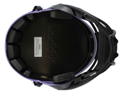 Ravens Ed Reed Signed Rave Full Size Speed Rep Helmet W/ Case BAS Witnessed