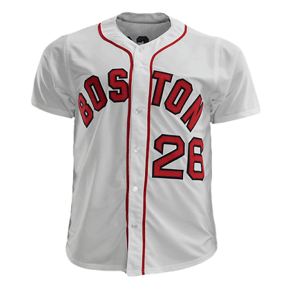 Wade Boggs Signed HOF '05 Boston White Baseball Jersey (JSA)