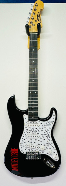 Motley Crue Signed Guitar