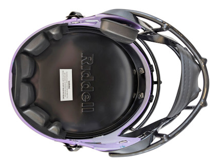 Ravens Zay Flowers Signed Rave Full Size Speed Rep Helmet W/ Case BAS Witnessed