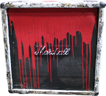 SUM41 Stage-Used Dummy Guitar Cabs