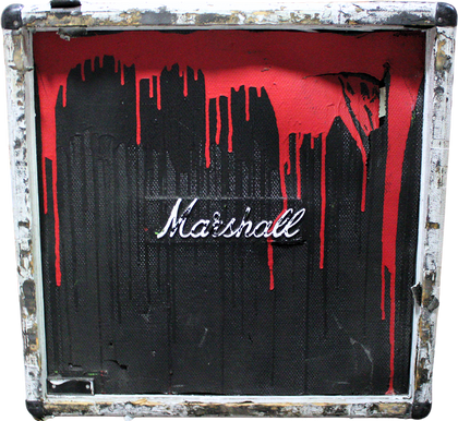 SUM41 Stage-Used Dummy Guitar Cabs