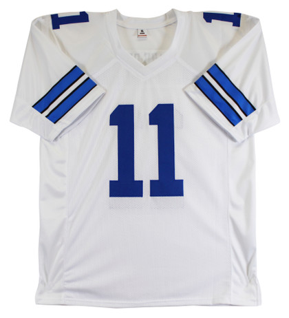 Danny White "SB XII Champs" Signed White Pro Style Jersey BAS Witnessed 2