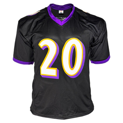 Ed Reed Signed Baltimore Black Football Jersey (JSA)