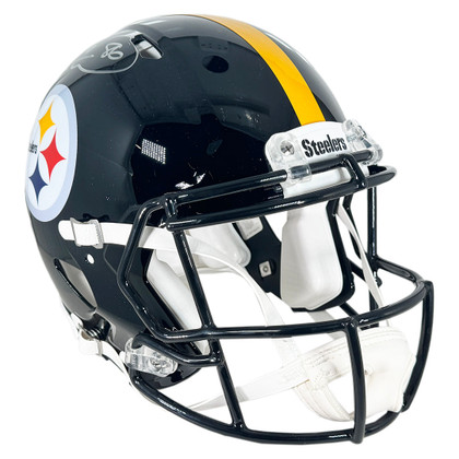 Hines Ward Signed Pittsburgh Steelers Authentic Speed Full-Size Football Helmet (JSA)