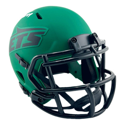 Darrelle Revis Signed New York Jets Rave Mini Football Helmet (Beckett)