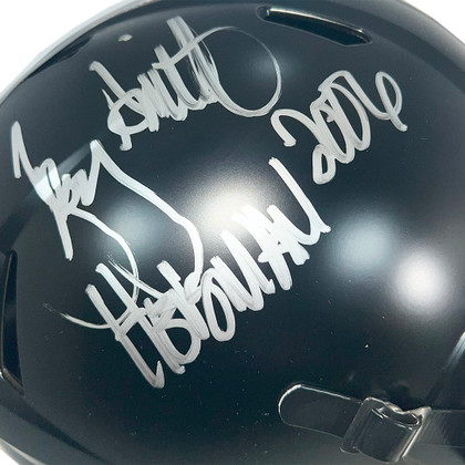 Troy Smith Signed HT 06 Inscription Ohio State Buckeyes Alt Speed Full-Size Replica Football Helmet (JSA)