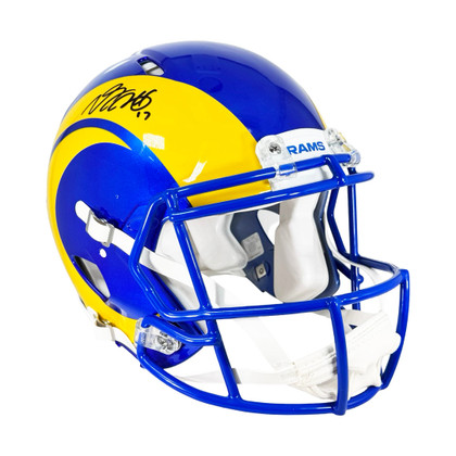 Davante Adams Signed Los Angeles Rams Authentic 2020 Speed Full-Size Football Helmet (JSA)