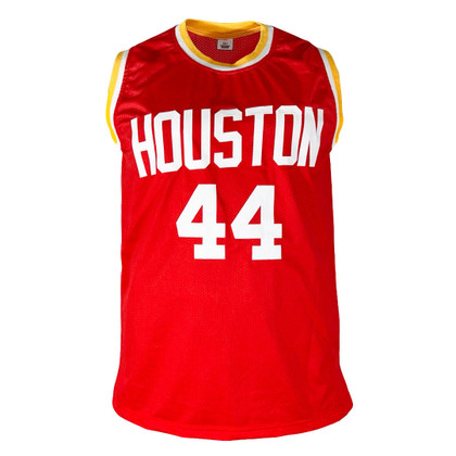 Elvin Hayes Signed Houston Red Basketball Jersey (JSA)
