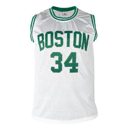 Xavier McDaniel Signed Boston White Basketball Jersey (Beckett)