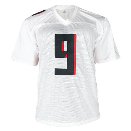 Michael Penix Jr. Signed Atlanta White Football Jersey (Beckett)