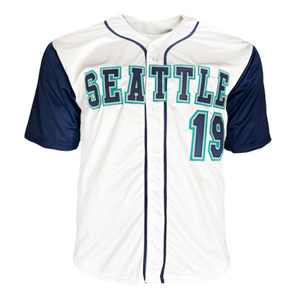 Jay Buhner Signed Seattle White Baseball Jersey (Beckett)