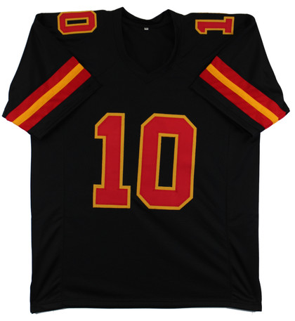 Chiefs Tyreek Hill Authentic Signed Black Pro Style Jersey Autographed BAS Wit