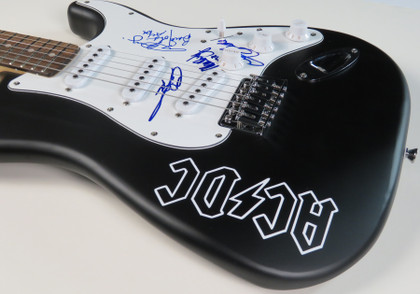 AC/DC Signed Guitar