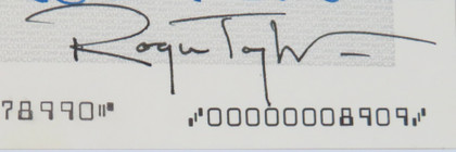 Queen Signed Display