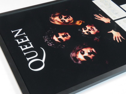 Queen Signed Display