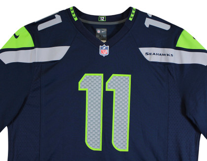 Seahawks Percy Harvin Signed Navy Blue Nike Game Jersey PSA/DNA Itp #5A31389