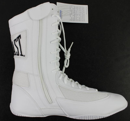 Muhammad Ali Signed Everlast Boxing Shoe Auto Graded Gem Mint 10! PSA #4A54357