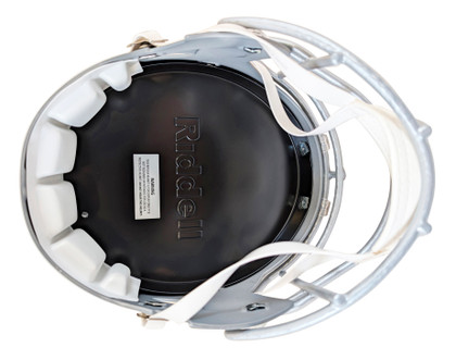 Buccaneers Ronde Barber "HOF 23" Signed Slate F/S Speed Rep Helmet W/ Case BAS W