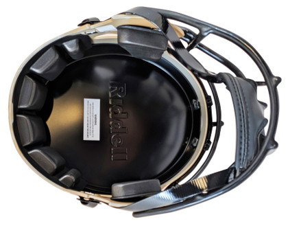 Steelers Rocky Bleier "3x Insc" Signed STS II Full Size Speed Rep Helmet BAS Wit