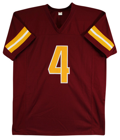 Frankie Luvu Authentic Signed Maroon Pro Style Jersey Autographed BAS Witnessed