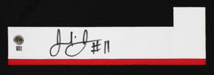 Julio Jones Authentic Signed Black Pro Style Jersey Autographed BAS Witnessed