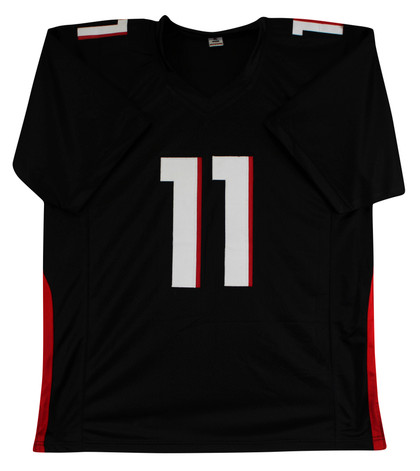 Julio Jones Authentic Signed Black Pro Style Jersey Autographed BAS Witnessed