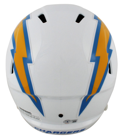 Chargers Mike Williams Authentic Signed Full Size Speed Rep Helmet BAS Witnessed
