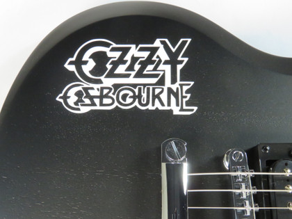 Ozzy Osbourne Signed Guitar (YY14355)