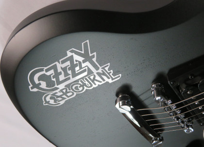 Ozzy Osbourne Signed Guitar (YY14355)