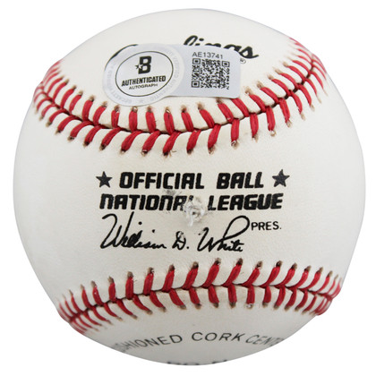 Dodgers Sandy Koufax Authentic Signed William White ONL Baseball BAS #AE13741