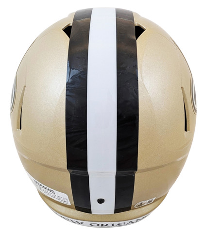 Saints Cameron Jordan Signed Full Size Speed Rep Helmet W/ Case BAS Witnessed