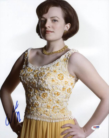 Elisabeth Moss Mad Men Signed Authentic 11X14 Photo Autographed PSA/DNA #U18736