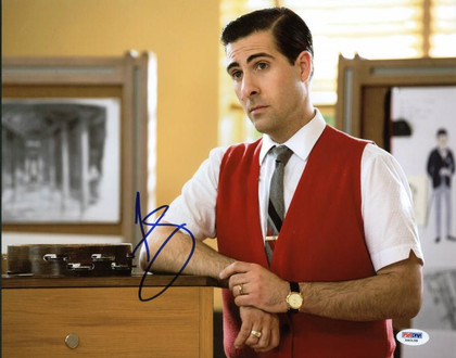 Jason Schwartzman Saving Mr. Banks Signed Authentic 11X14 Photo PSA/DNA #X40158