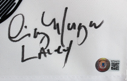 Caddyshack (3) Chase, Morgan & O'Keefe Signed Bushwood Flag BAS Witnessed