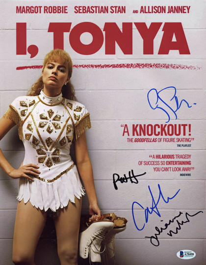 I, Tonya (4) Carver, Hauser, Nicholson, Gillespie Signed 11x14 Photo BAS #A70498