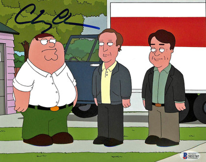 Chevy Chase Family Guy Authentic Signed 8x10 Photo BAS Witnessed 32