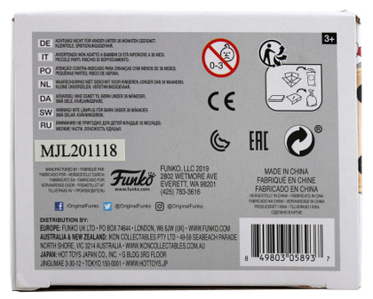 Chevy Chase Christmas Vacation Signed Funko Pop Figure w/ Red Sig BAS Witnessed